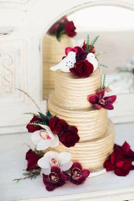  Inspiración boda color vino - 15