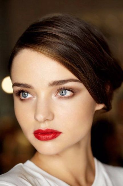 Labios rojos para el look de novia perfecta!! 8