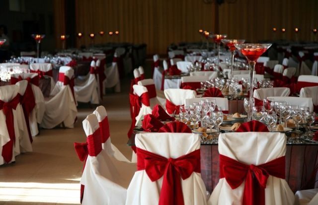  Decoración de boda en rojo - 6