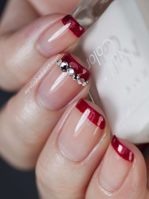  Uñas en rojo para el día de boda - 6