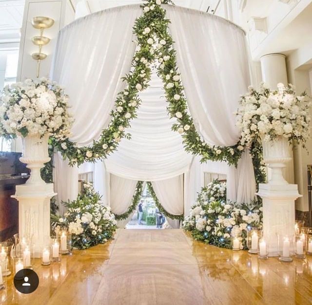  Altar de novios en blanco - 6
