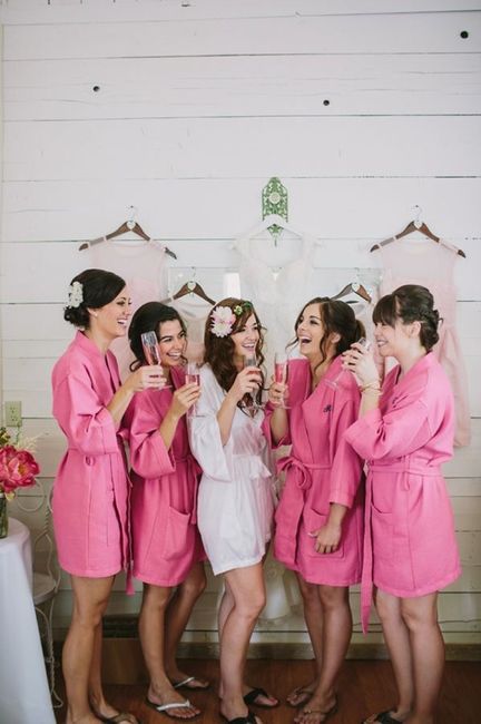  Batas rosas para getting ready - 11
