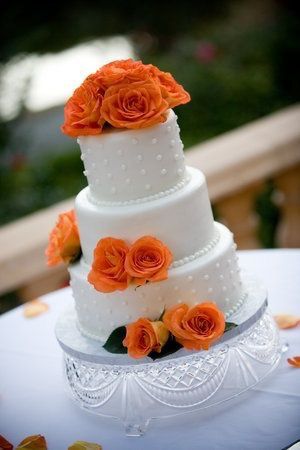  Pasteles de boda en naranja - 9