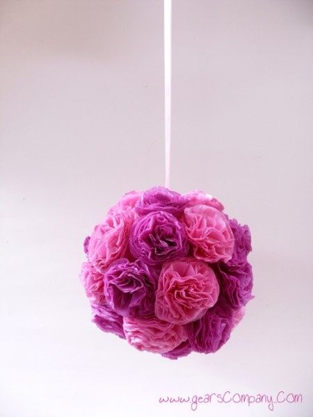 Decoracion Flores Papel
