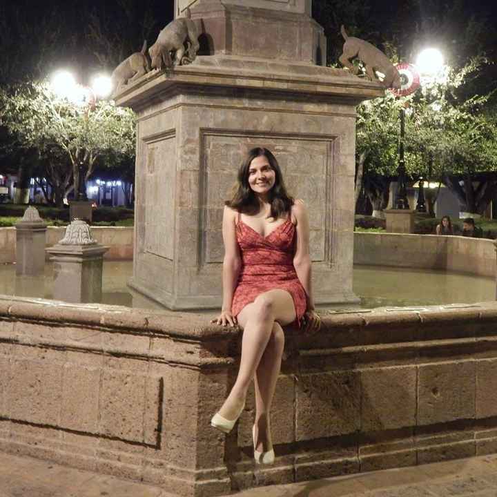En la fuente de "Plaza de Armas"
