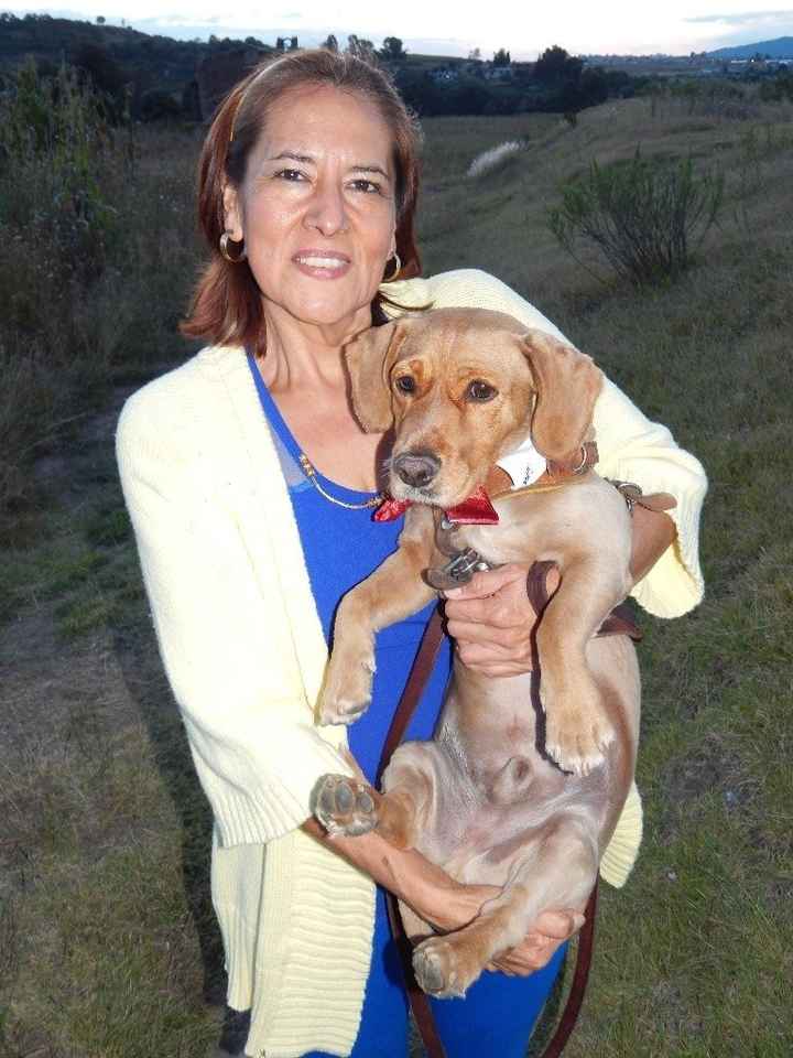 Mi mami y su perrinieto