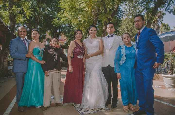 Con nuestras amadas familias