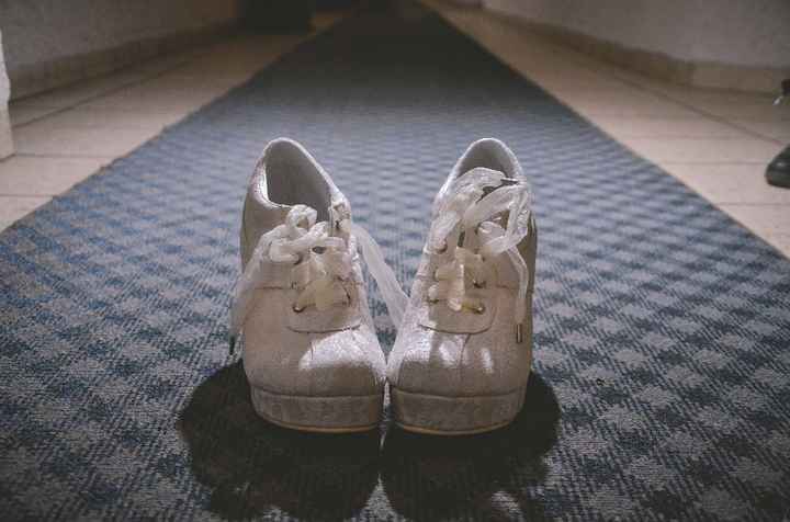 Tenis para novia