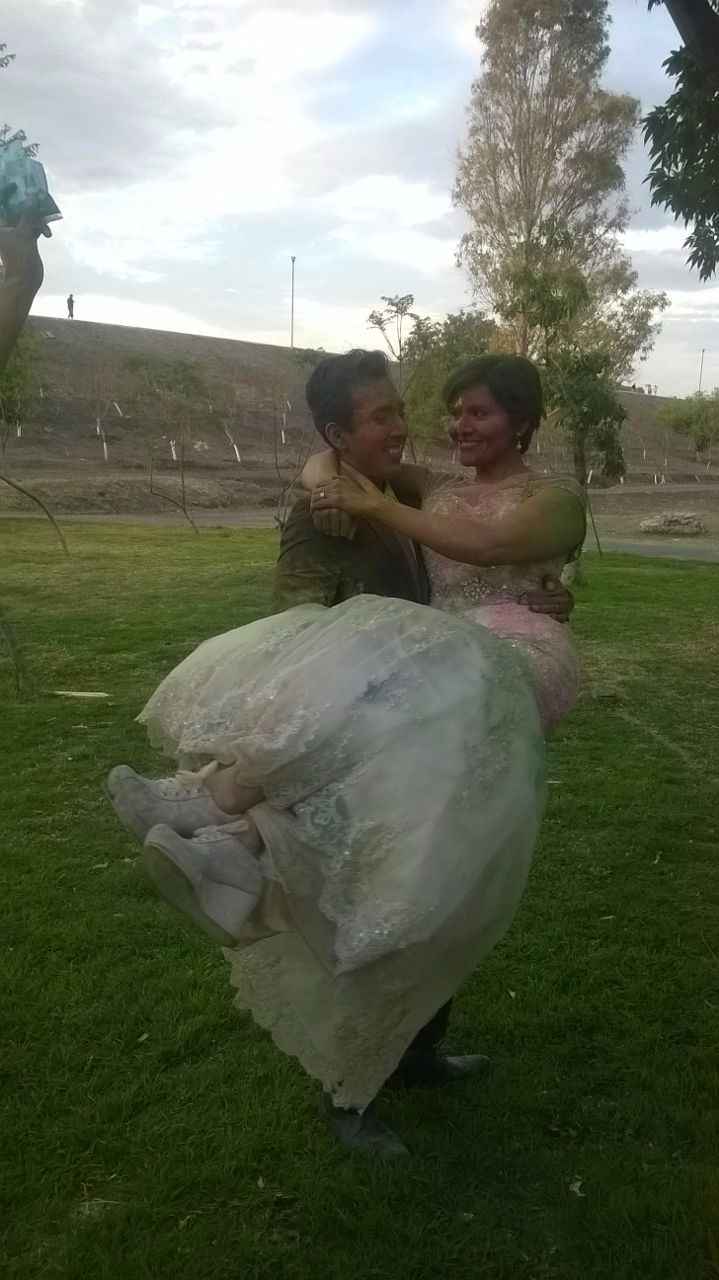 Disfrutando la sesión