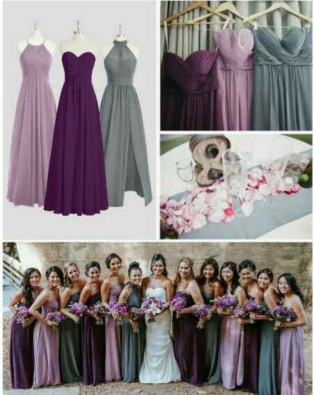 Combinaciones de colores en morado y lila - 1