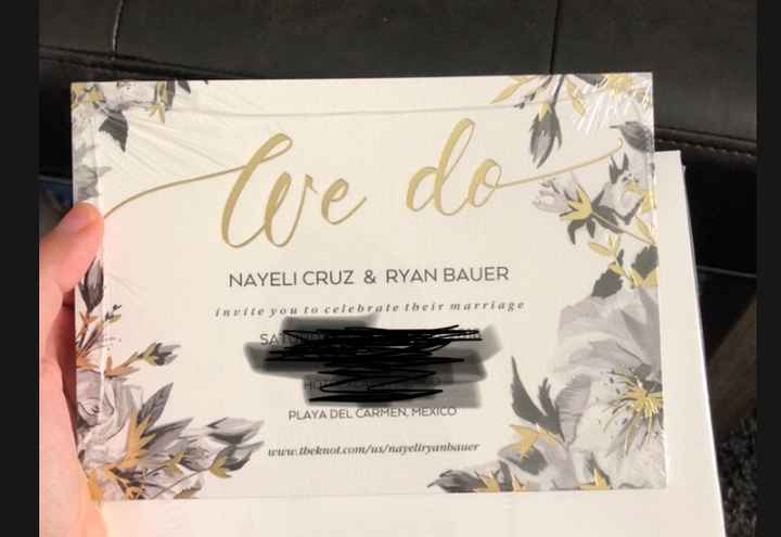 Auxilio! Invitaciones para Boda en Playa - 1