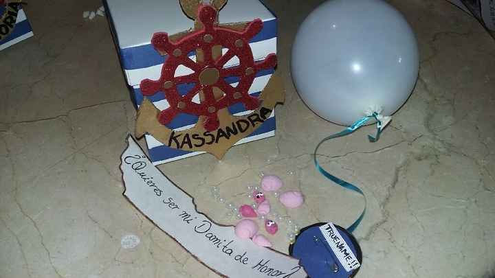 Invitaciones damitas de honor y niñas de las flores - 4