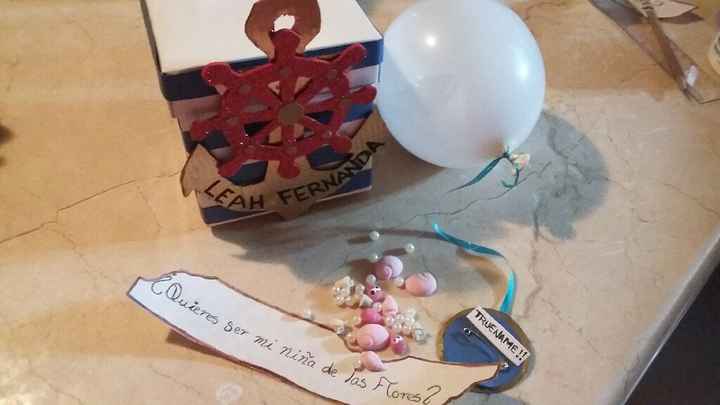 Invitaciones damitas de honor y niñas de las flores - 5