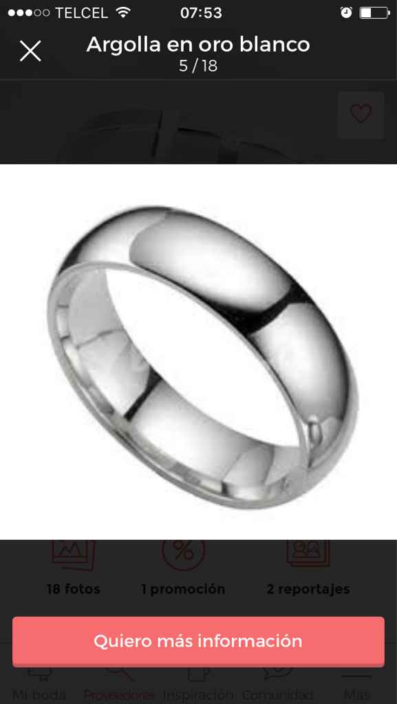 ¿Qué material te gusta para tus anillos? - 1