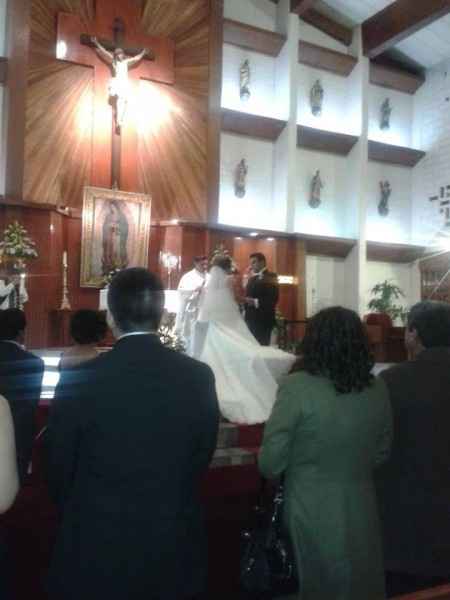 en la iglesia!