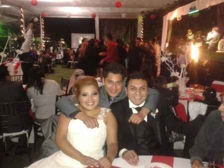 con los amigos