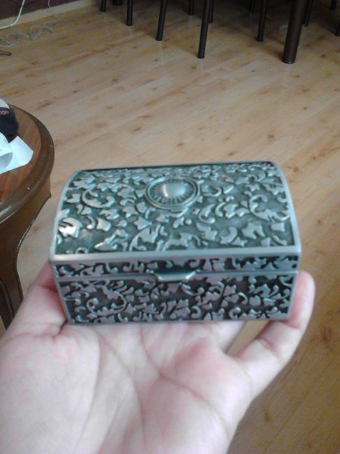 estuche para arras
