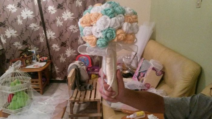 Mi ramo tejido!! - 2