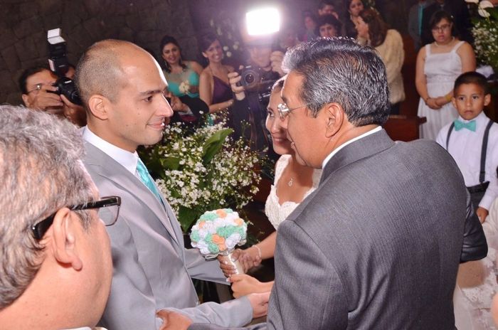 entrega de la novia