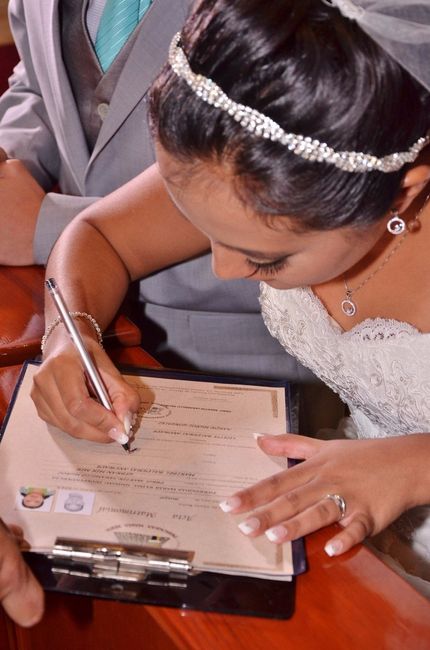 firma novia