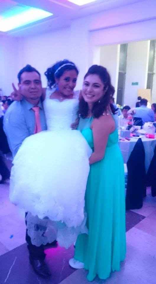 Mi dama y mi damo de honor!!