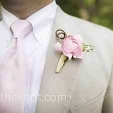 boutonniere peonia