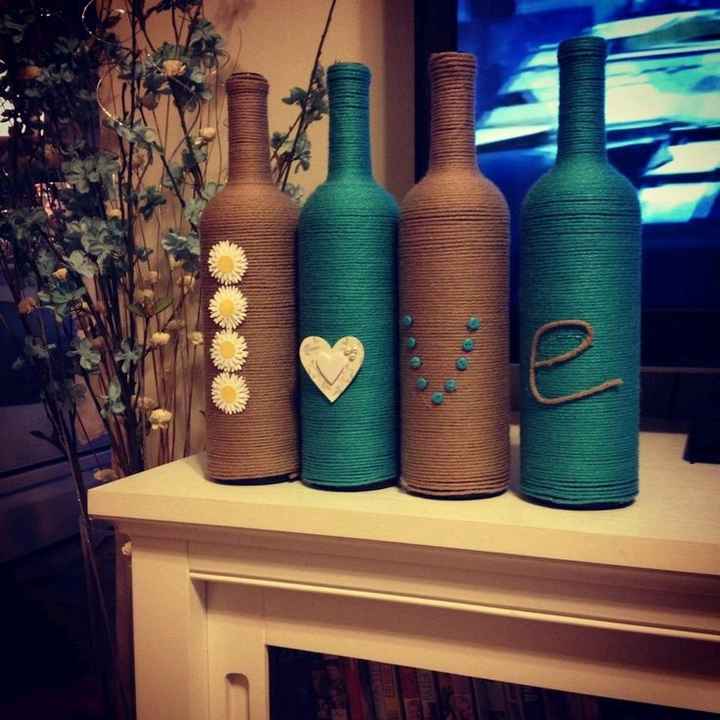 decoracion botellas