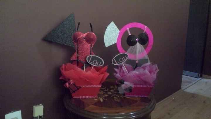 centros de mesa despedida