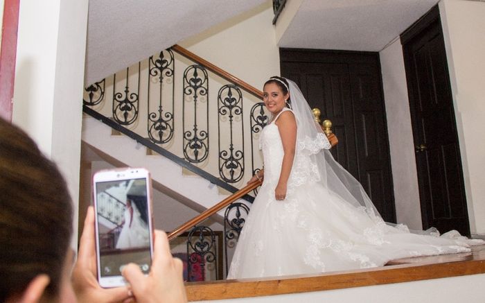 bajando escaleras