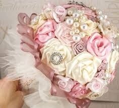 ramo flor tela