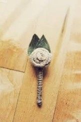 boutonniere rustico
