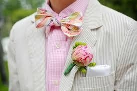 boutonniere peonia