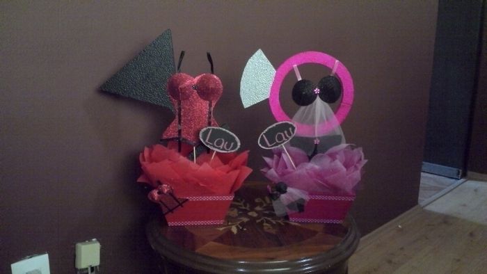 centros de mesa despedida