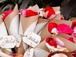 petalos boda