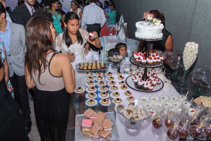 pastel boda