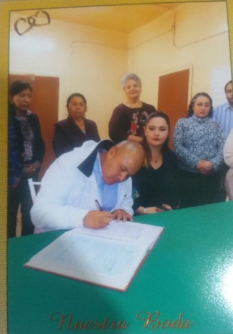 Ya me case al civil. 2