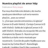 Playlist de Amor: último paso 🎵 - 1