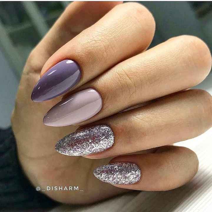 Boda lila uñas lilas - 4