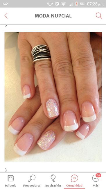 Uñas largas en tu boda - 1