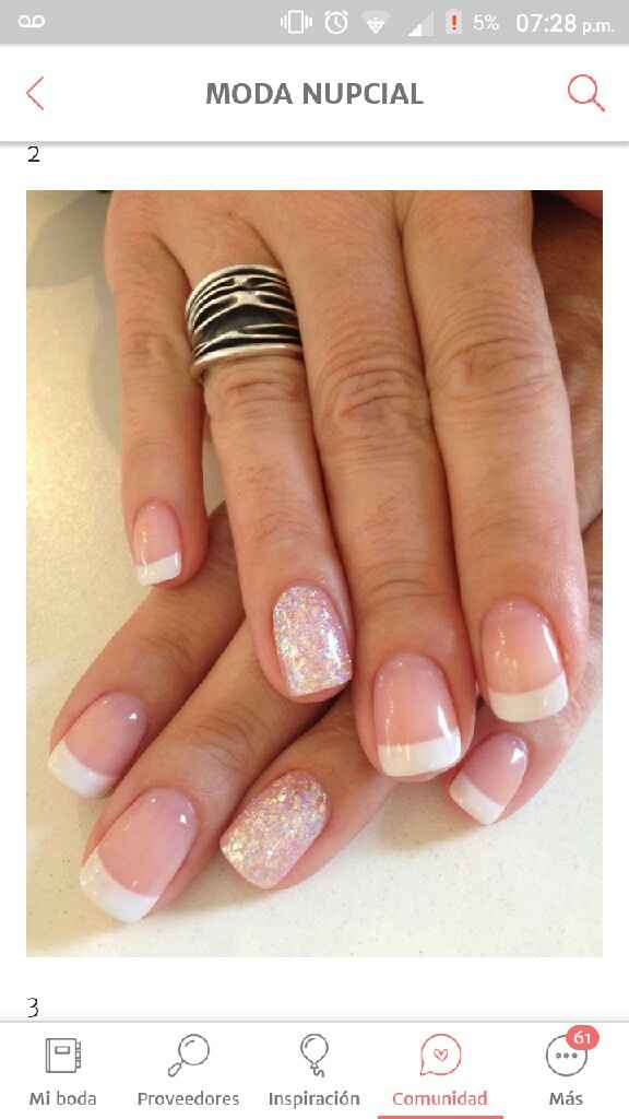 Uñas largas en tu boda - 1