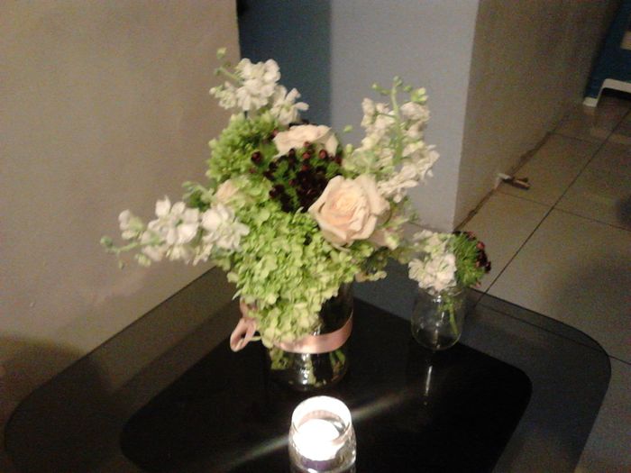 Centros de mesa vintage