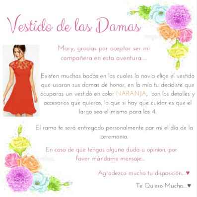 Y aquí esta el como sera su vestido ♥