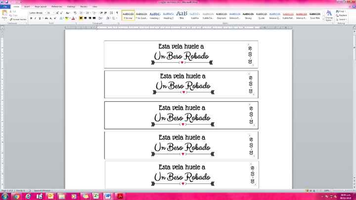 Etiquetas para Frascos de Velas ♥