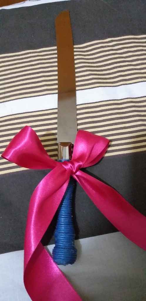 Palita y Cuchillo para pastel ♡ - 2