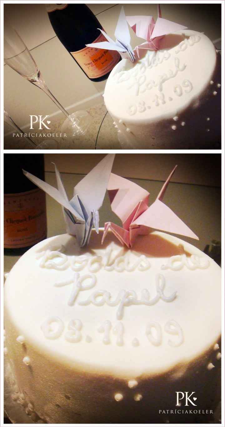 Un detalle en el pastel