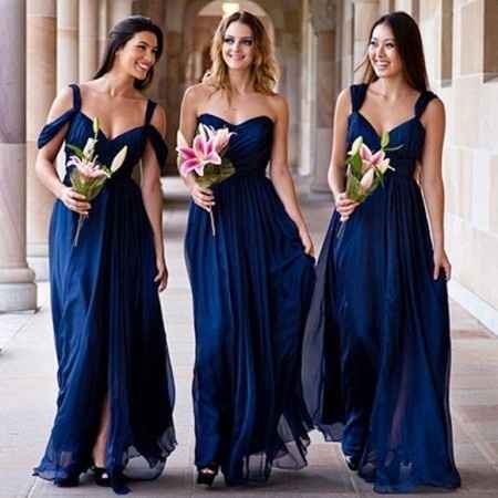 Damas azul