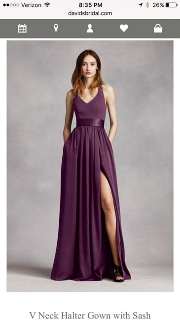 Vestidos de damas - 2
