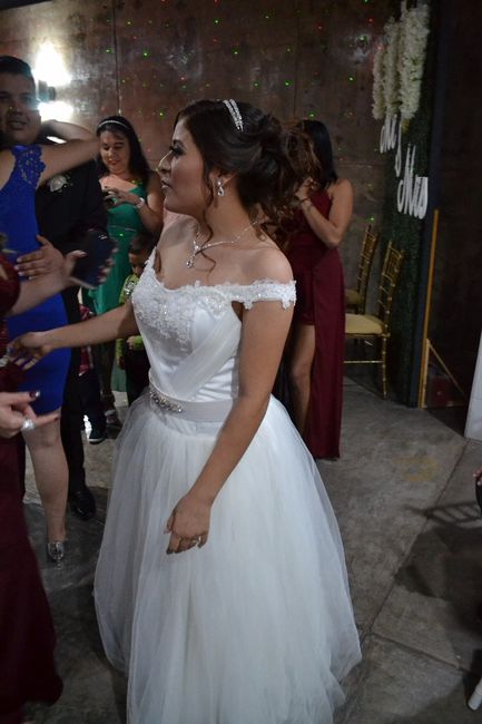 Recibiendo los invitados :) 