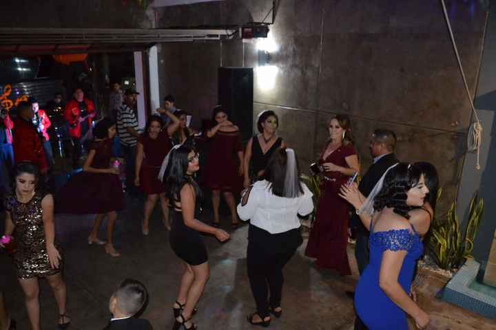 a la hora del baile
