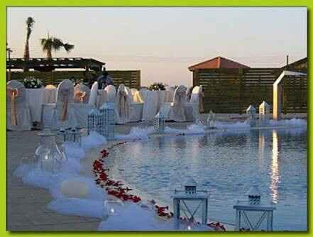 Decoracion de piscina en la boda - 18